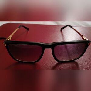 Vintage Frames Don 24KT Gold Black Acetate Edition (NWOT)
